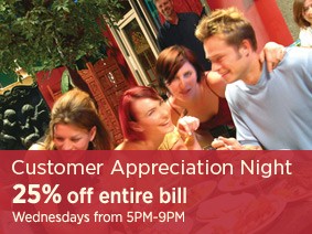 Customer Appreciation Night