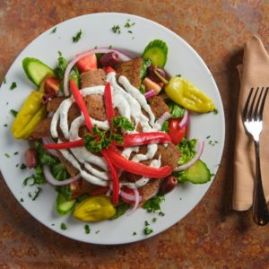 gyro salad healthy