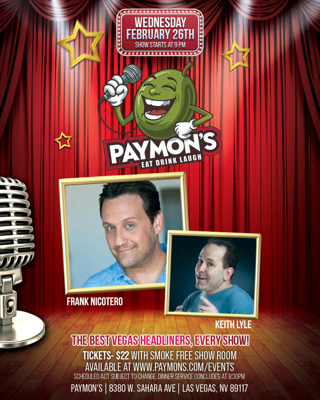 Paymon's Comedy Night