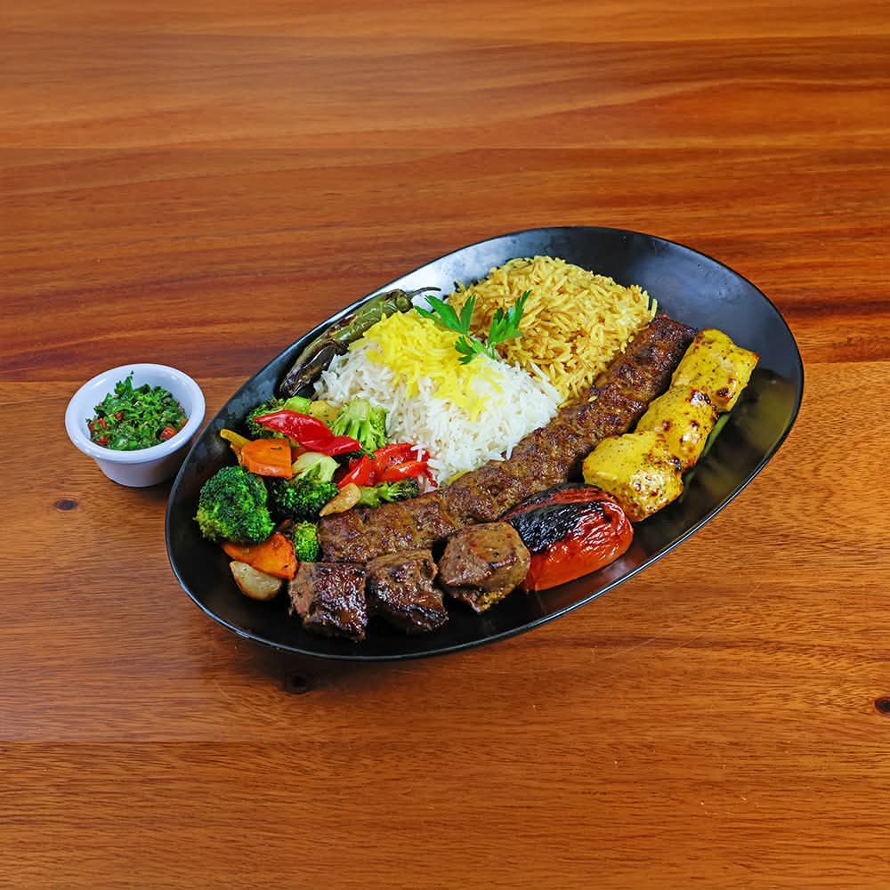 Broiled Kabob Trio