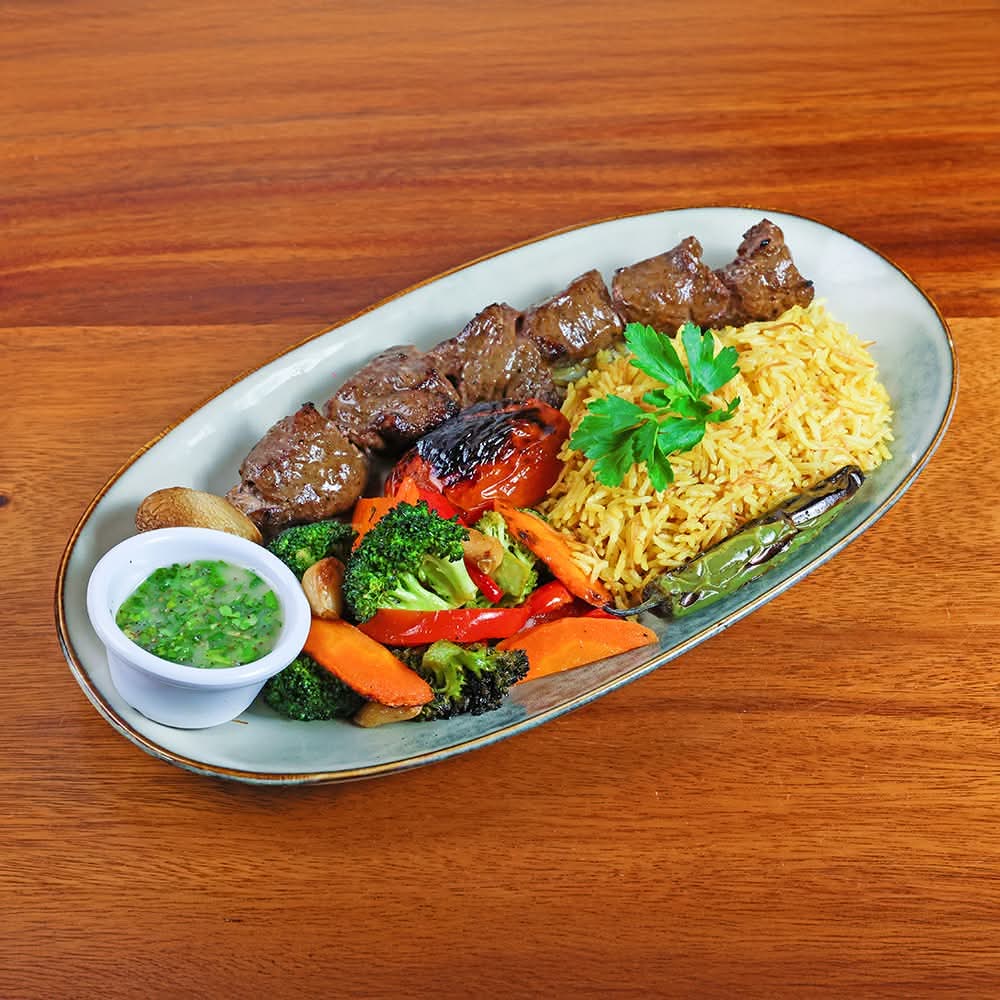 Broiled Moroccan Lamb Kabob