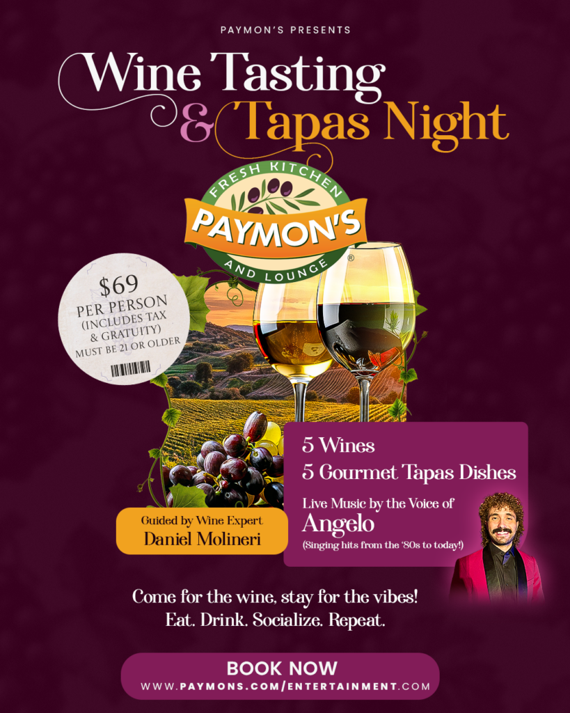 Paymon's Food and wine tasting