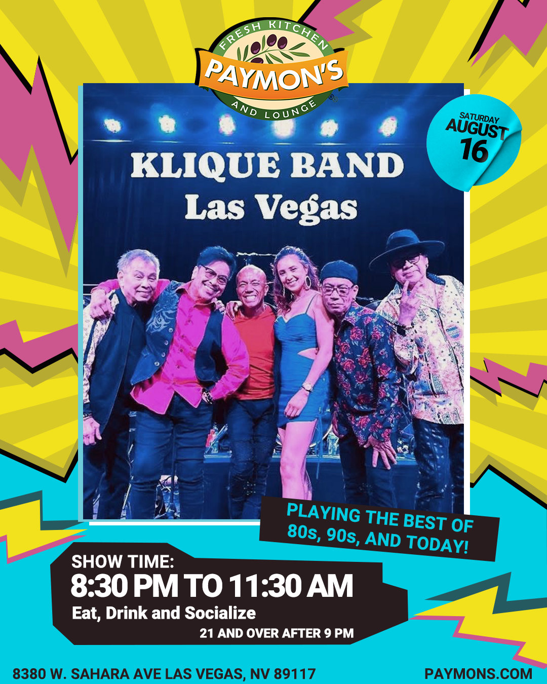 Clique Band at Paymon's
